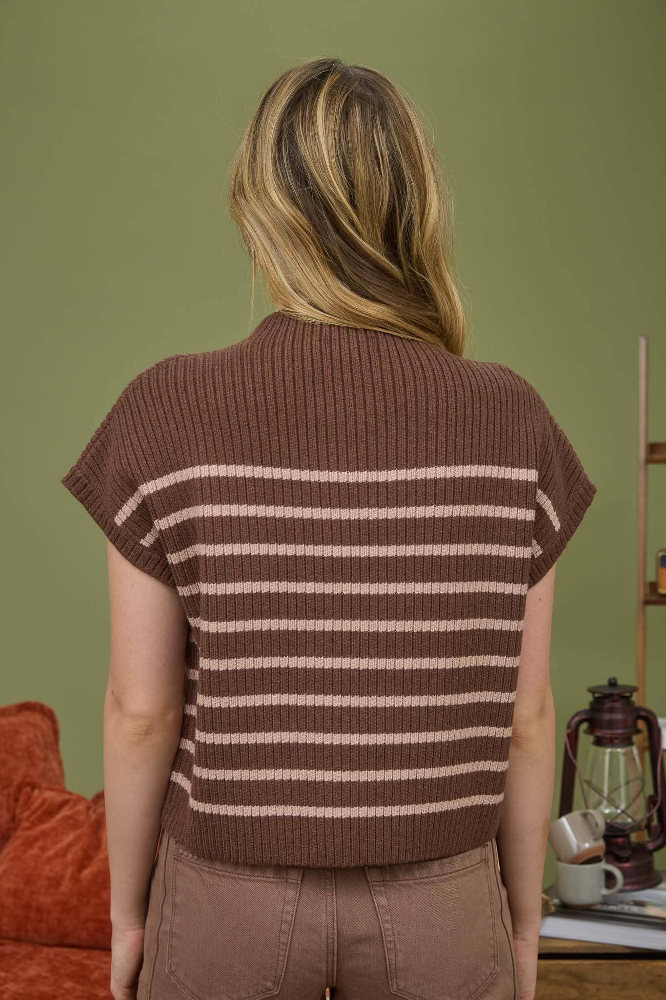 Mocha Mornings SS Sweater
