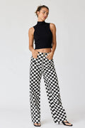 Demi Checkered Pants