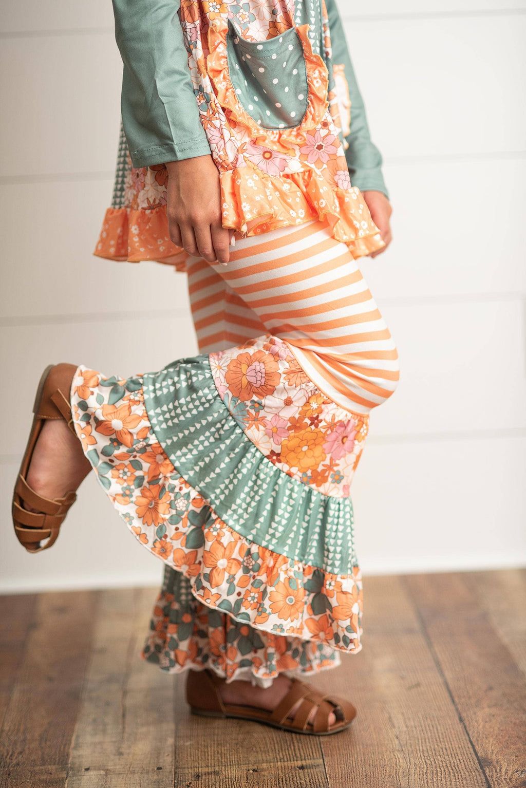 Autumn Bloom Ruffle Set