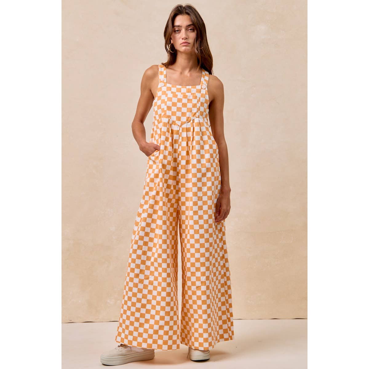 Big Orange Babe Overalls