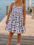 4th of July Smocked Dress