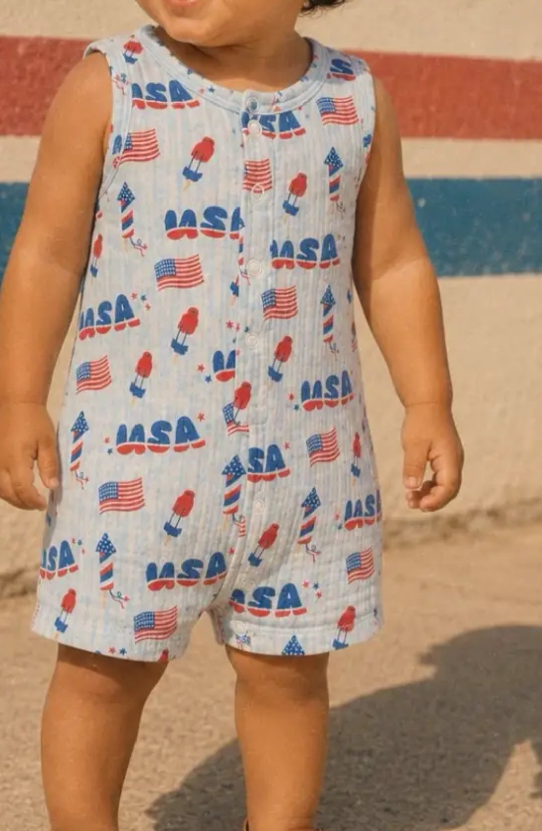4th of July Romper