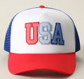 Plaid in the USA Hat